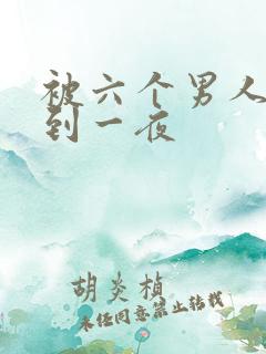 被六个男人躁J到一夜