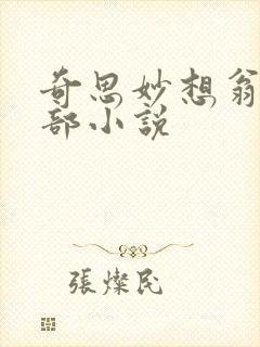 奇思妙想翁的全部小说