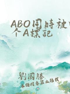 ABO同时被四个A标记