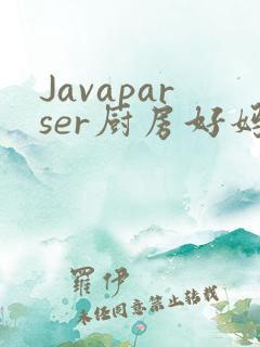 Javaparser厨房好妈妈