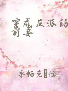 穿成反派的炮灰前妻