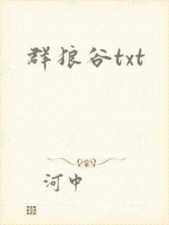 群狼谷txt