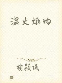 温火炖肉