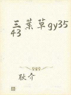 三叶草gy3543