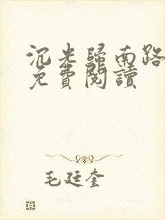 沉光归南路全文免费阅读