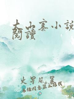 大山寨小说免费阅读