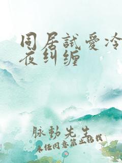 同居试爱冷少夜夜纠缠