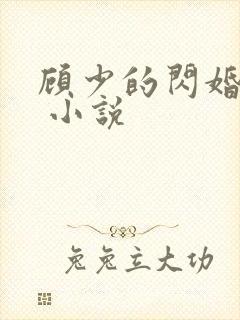 顾少的闪婚宠妻 小说