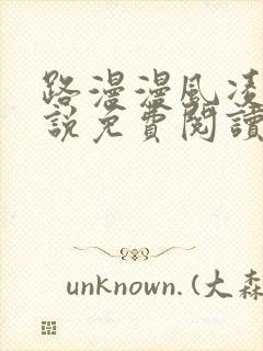 路漫漫风凌轩小说免费阅读