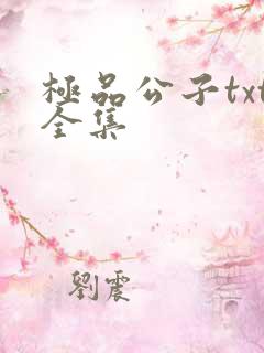 极品公子txt全集