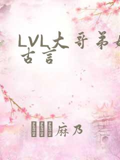 LVL大哥弟媳古言