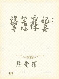 爆笑宠妃：爷我等你休妻