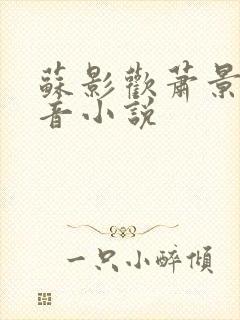 苏影欢萧景渊抖音小说