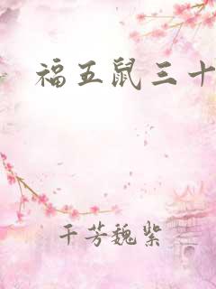 福五鼠三十六计