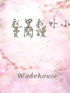 戏里戏外小说免费阅读