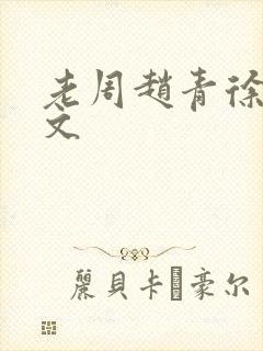 老周赵青徐娅全文