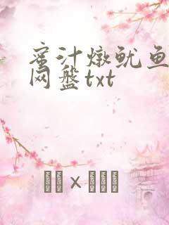 蜜汁炖鱿鱼百度网盘txt