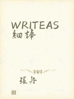 WRITEAS细棒