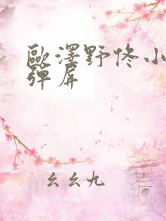 欧泽野佟小曼无弹屏