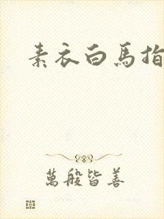 素衣白马指天下