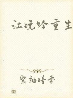 江晚吟重生小说