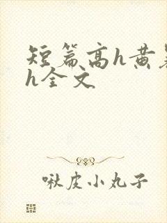 短篇高h黄暴辣h全文