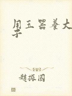 用玉器养大的皇子