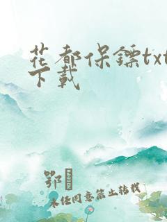 花都保镖txt下载