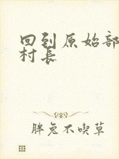 回到原始部落当村长