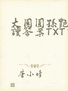 大团圆孙艳梅阅读答案TXT下载