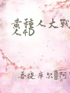 黄种人大战白种人4D