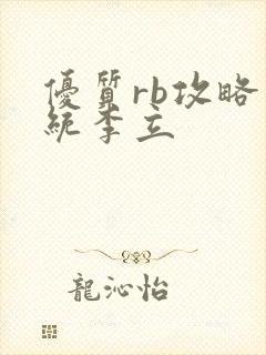 优质rb攻略系统李立