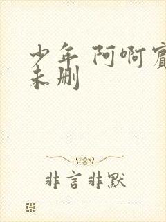 少年 阿啊宾文未删