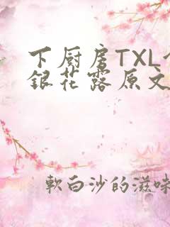 下厨房TXL金银花露原文