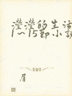 滢滢的生活日记1～15节小说