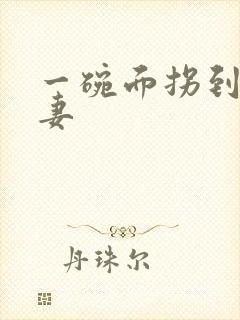 一碗面拐到美艳妻