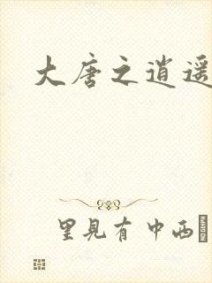 大唐之逍遥王爷