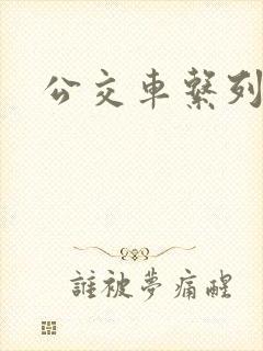 公交车系列说说