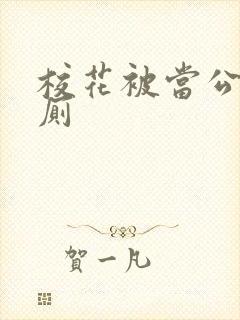 校花被当公共精厕