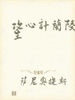 攻心计兰陵笑笑生