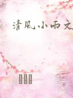清风小雨文学网