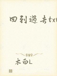 回到过去txt