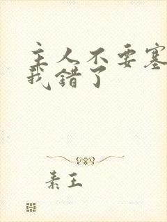 主人不要塞东西我错了