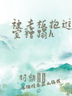 被老板抱进办公室糟蹋h