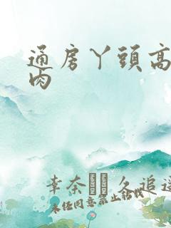 通房丫头高h纯肉