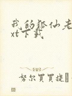 我的狐仙老婆txt下载