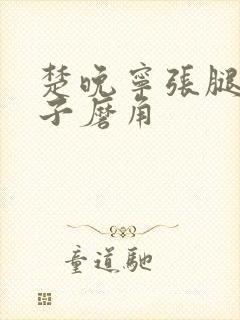 楚晚宁张腿放棋子磨角