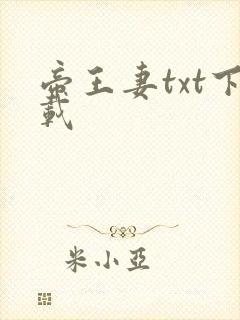 帝王妻txt下载