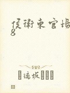 侯卫东官场笔记8