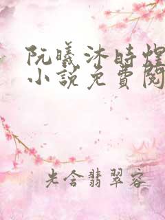 阮曦沐时煜全文小说免费阅读